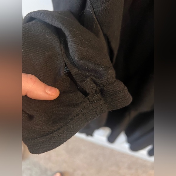 Thigh to calf length cowl hoodie - Picture 2 of 5